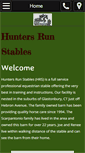 Mobile Screenshot of huntersrunstables.com
